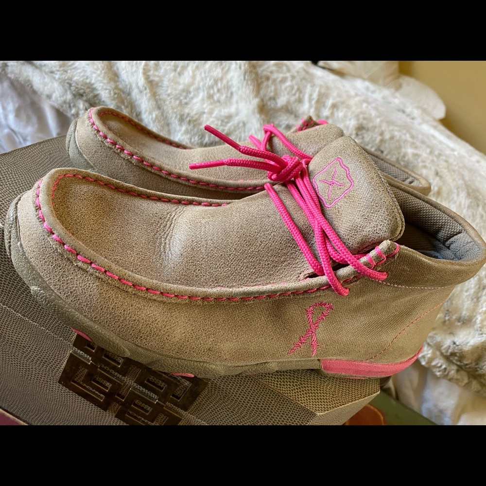 Twisted-X Boots Pink Cancer